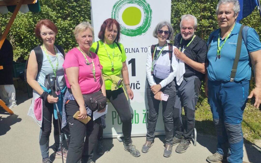 Pohod ob žici 2025 – s člani DUDL